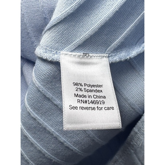 Nine West Ribbed Diagonal Knit Hoodie Women's Size M Pullover Casual‎ Athleisure - Picture 4 of 8